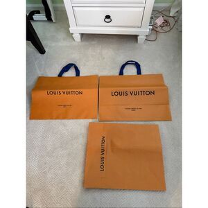 Authentic Louis Vuitton Shopping Bags